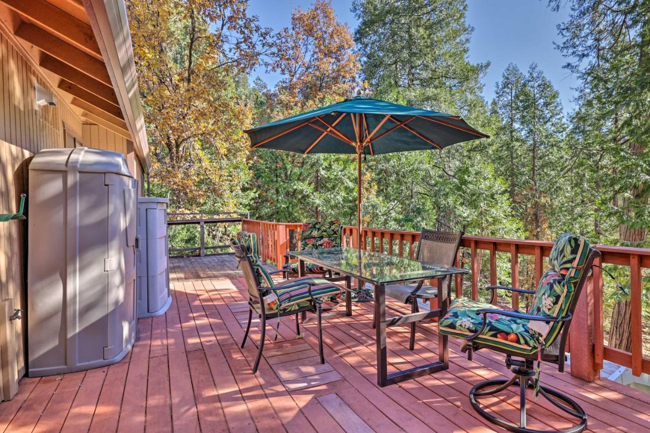 Quiet Twain Harte Cabin With Deck And Forest Views! Kültér fotó
