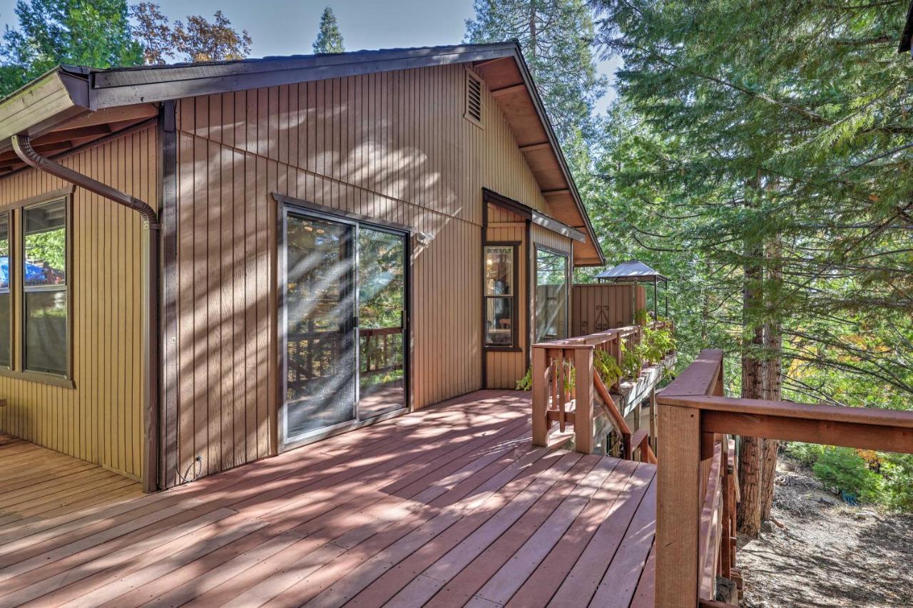 Quiet Twain Harte Cabin With Deck And Forest Views! Kültér fotó