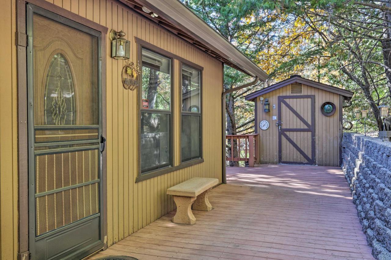 Quiet Twain Harte Cabin With Deck And Forest Views! Kültér fotó