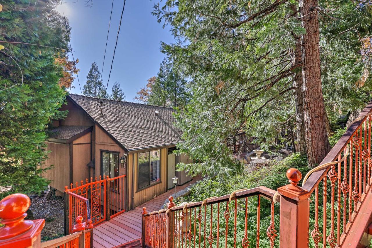 Quiet Twain Harte Cabin With Deck And Forest Views! Kültér fotó