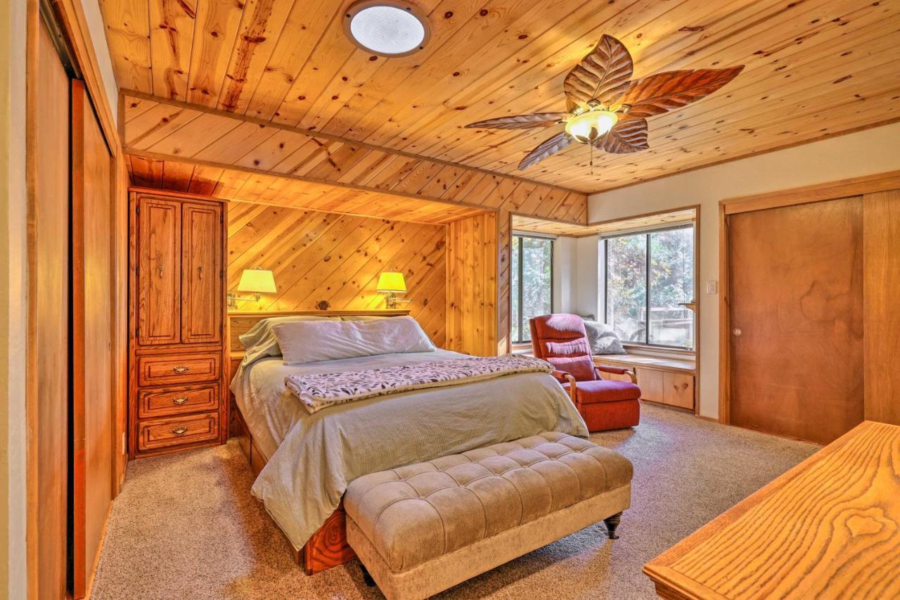 Quiet Twain Harte Cabin With Deck And Forest Views! Kültér fotó